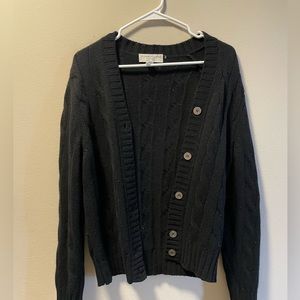 Brunello Cucinelli black cashmere cardigan